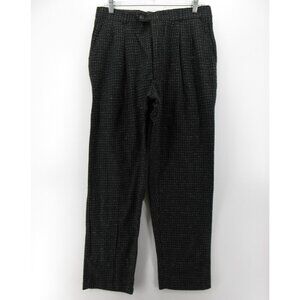 VINTAGE Cotler Pants 34X30 Wool Trousers Boucle Tweed 70s USA NEW